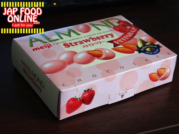 meiji ALMOND Strawberry, as if sexy lingerie package, give too much happy experience. (5)