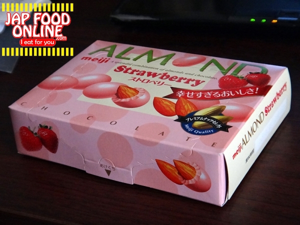 meiji ALMOND Strawberry, as if sexy lingerie package, give too much happy experience. (4)