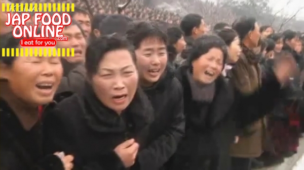 North Korea -Kim Jong Il funeral & heavily moaning and crying citizen (3)