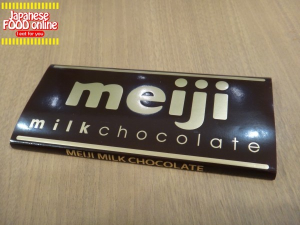 Meiji milk chocolate, eternal pure chocolate bar made in Japan (1)